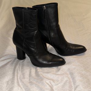 Zara heeled boots